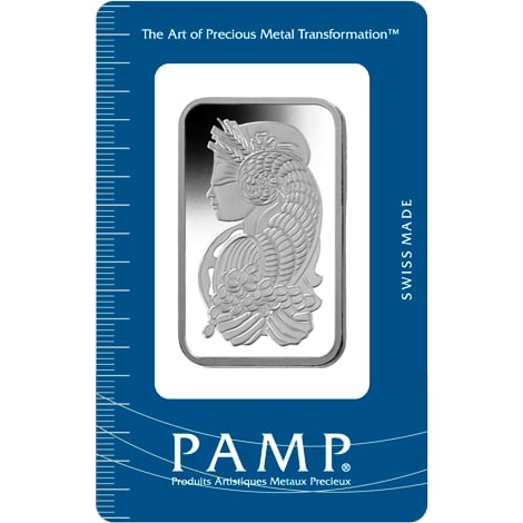 PAMP 100 Γραμμάρια Μπάρα από Πλατίνα